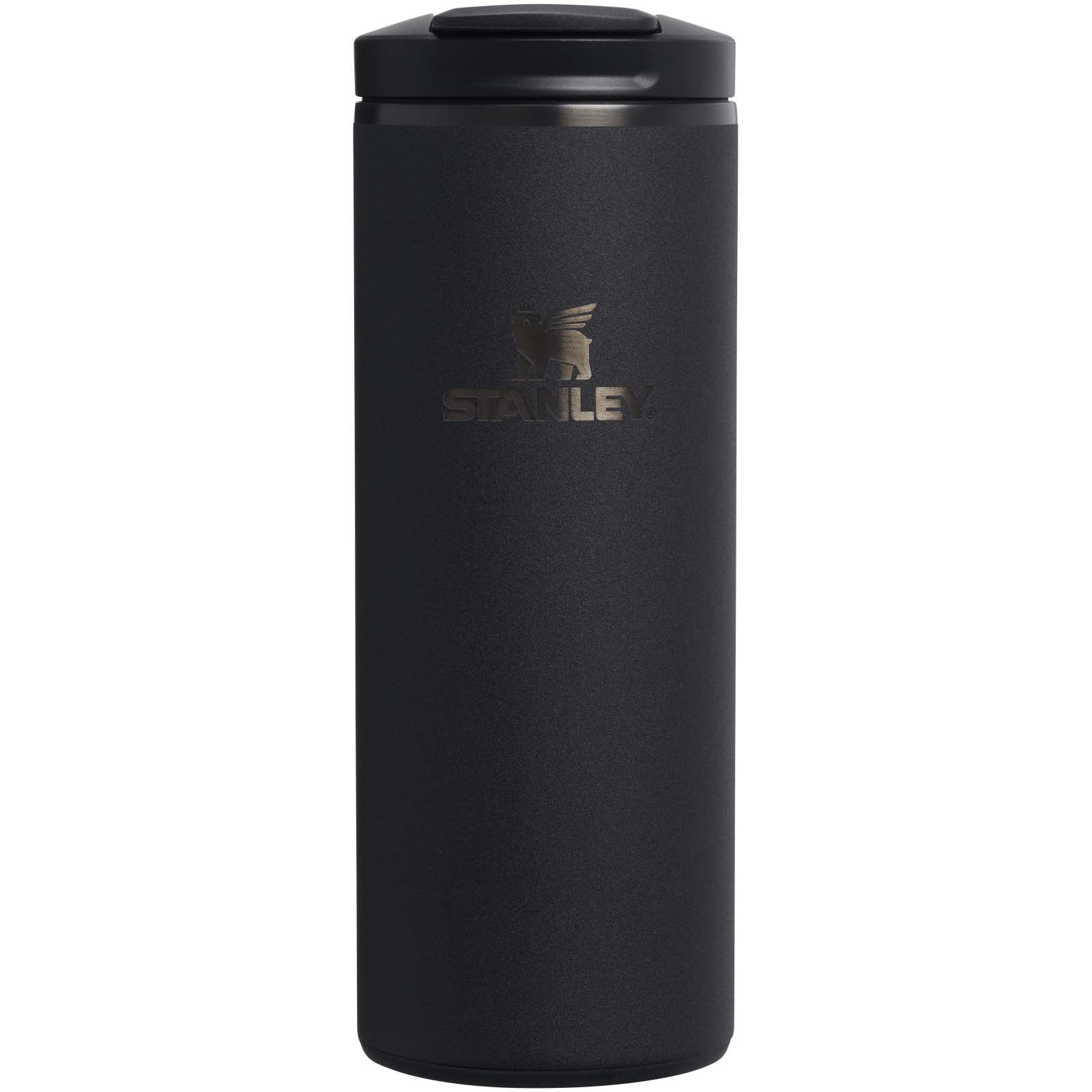 Stanley Transit Fliptop kubek przenośny o pojemności 350 ml P156012C czarny Stanley Transit Fliptop kubek przenośny o pojemności 350 ml P156012C czarny