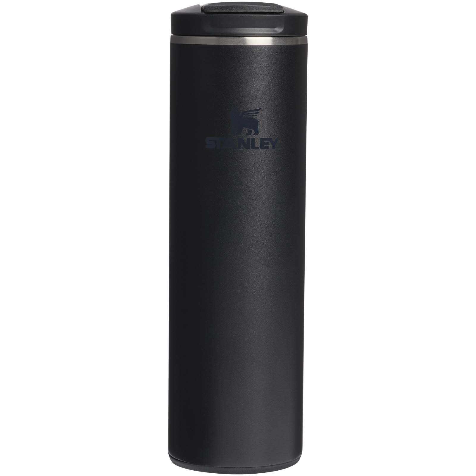 Stanley Transit Fliptop kubek przenośny o pojemności 470 ml P156015C czarny Stanley Transit Fliptop kubek przenośny o pojemności 470 ml P156015C czarny