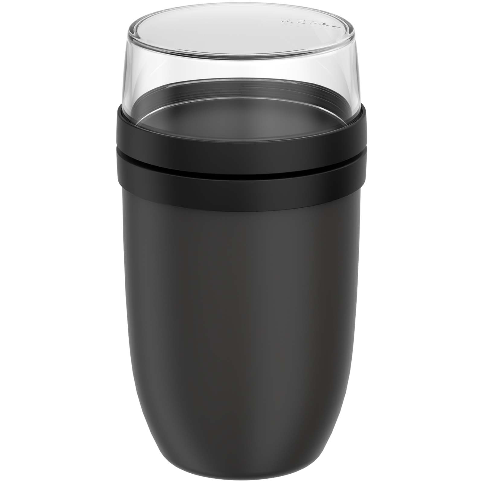 Mepal Ellipse izolowany pojemnik na lunch 750+300 ml P157588C czarny