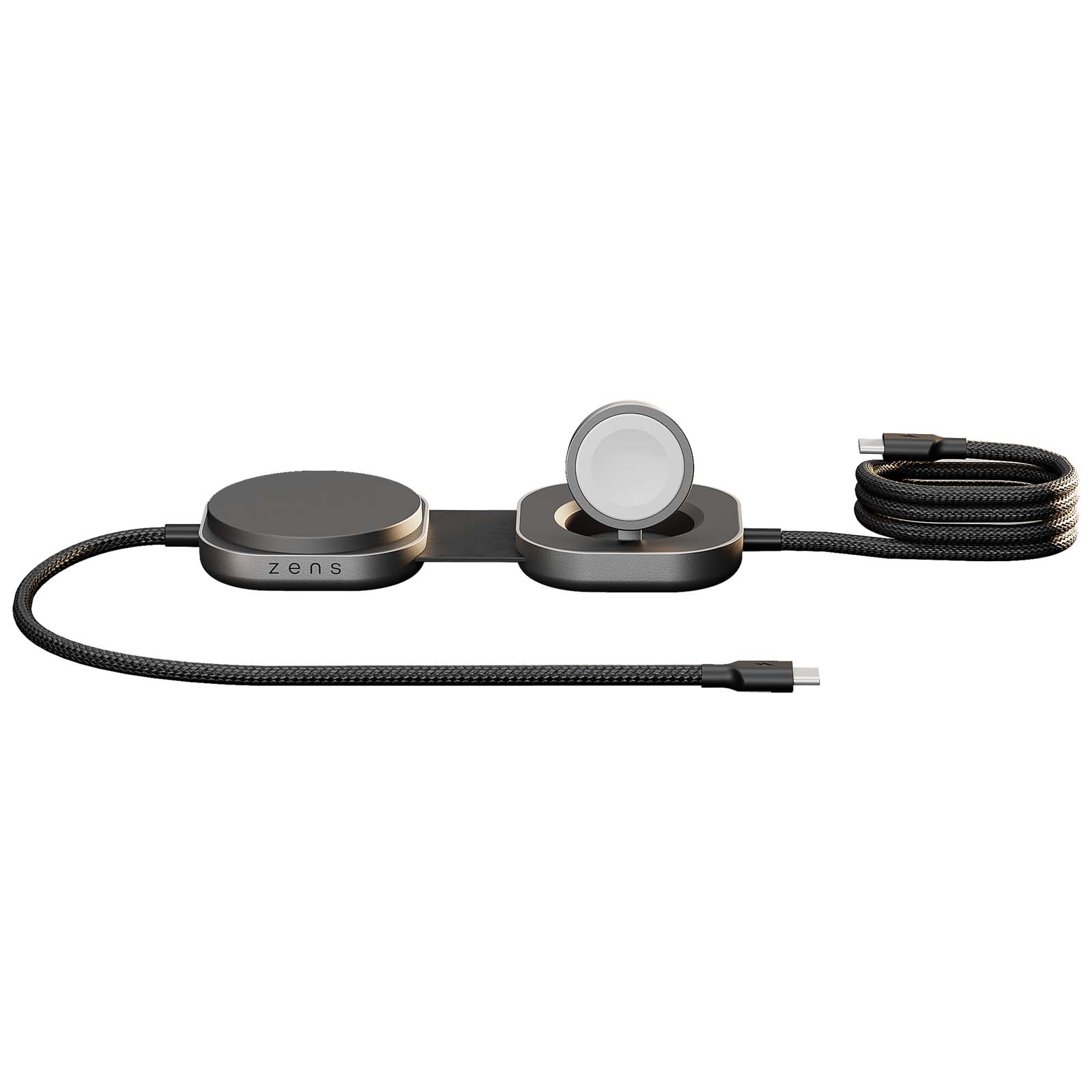 Zens Pro 3 kabel ładujący USB-C 3 w 1 o mocy 140 W P157693C czarny