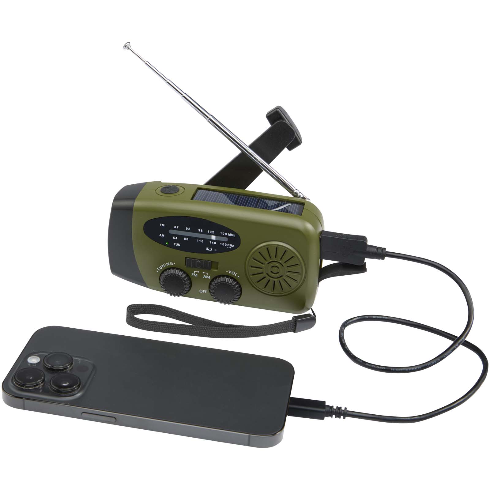 Avior radio awaryjne z certyfikatem RCS z tworzyw sztucznych pochodzących z recyklingu P157009C