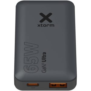 Xtorm szybka ładowarka podróżna o mocy 65 W z kablem i etui podróżnym P157685C 