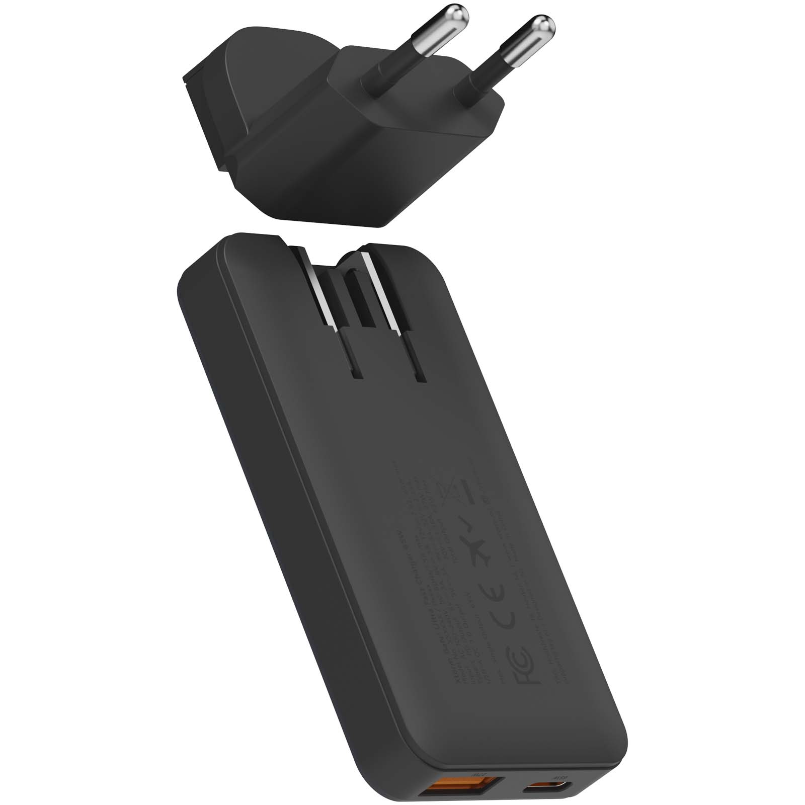 Xtorm szybka ładowarka podróżna o mocy 65 W z kablem i etui podróżnym P157685C