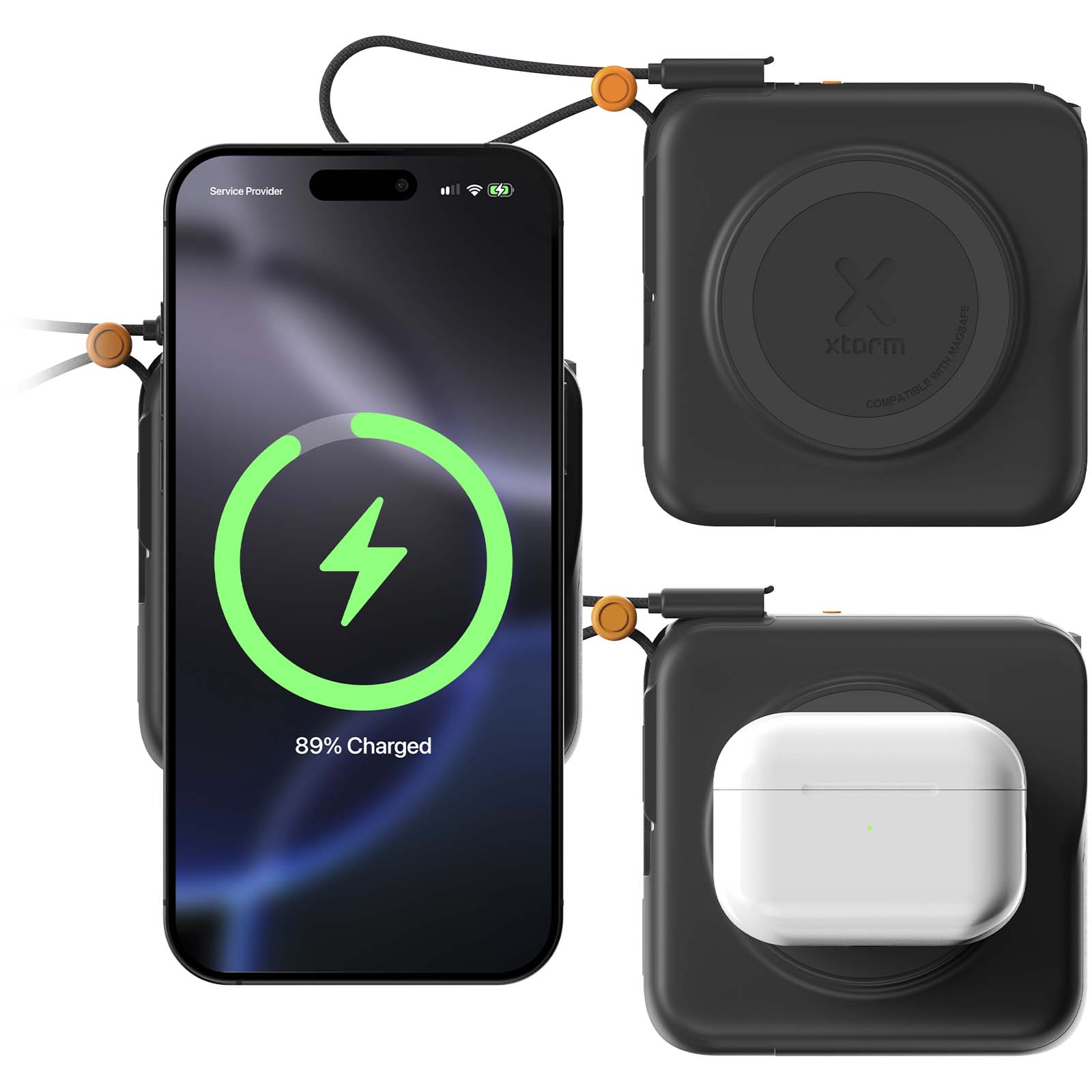 Xtorm TravelPro ładowarka podróżna 3 w 1 o mocy 30 W i pojemności 10 000 mAh P157688C