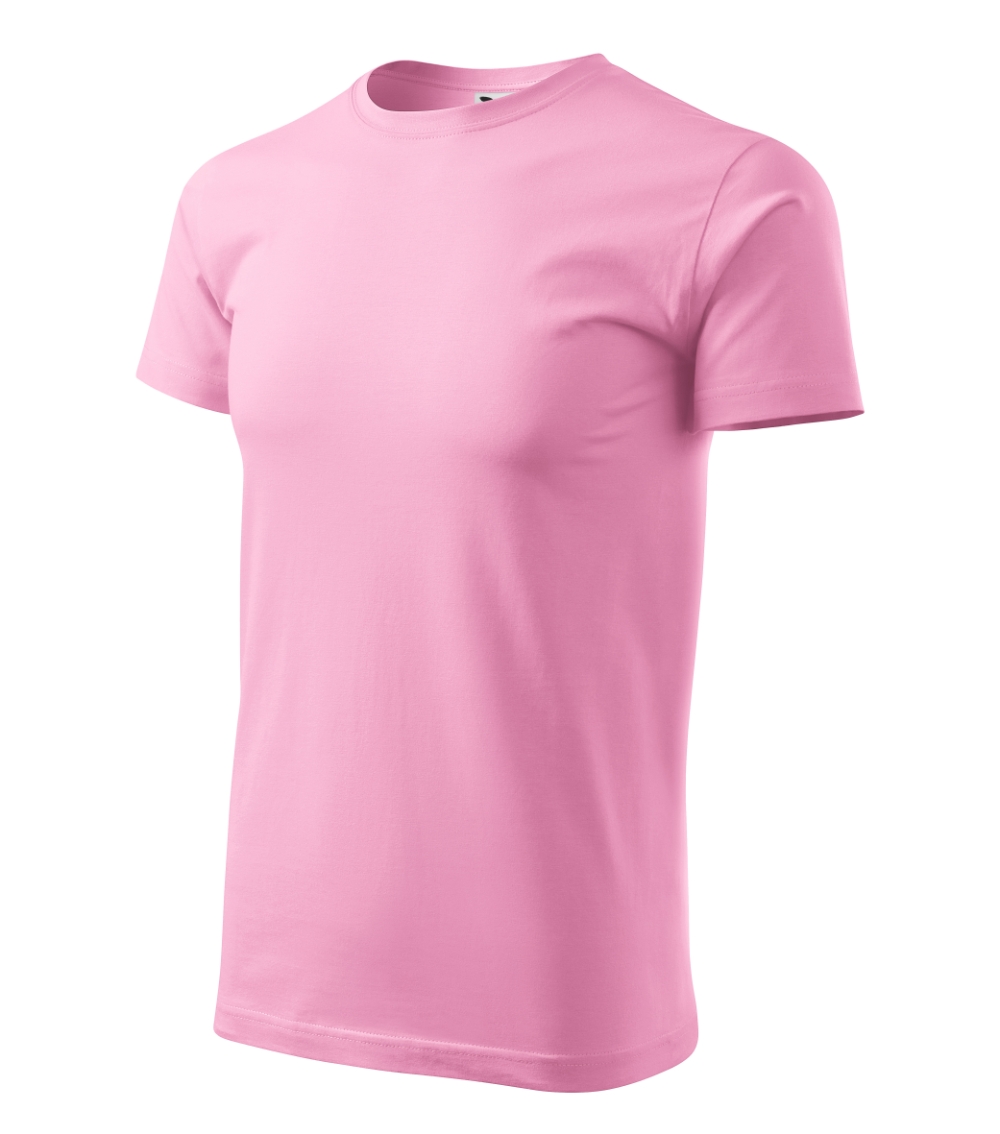 Koszulka męska Basic P020690F różowy