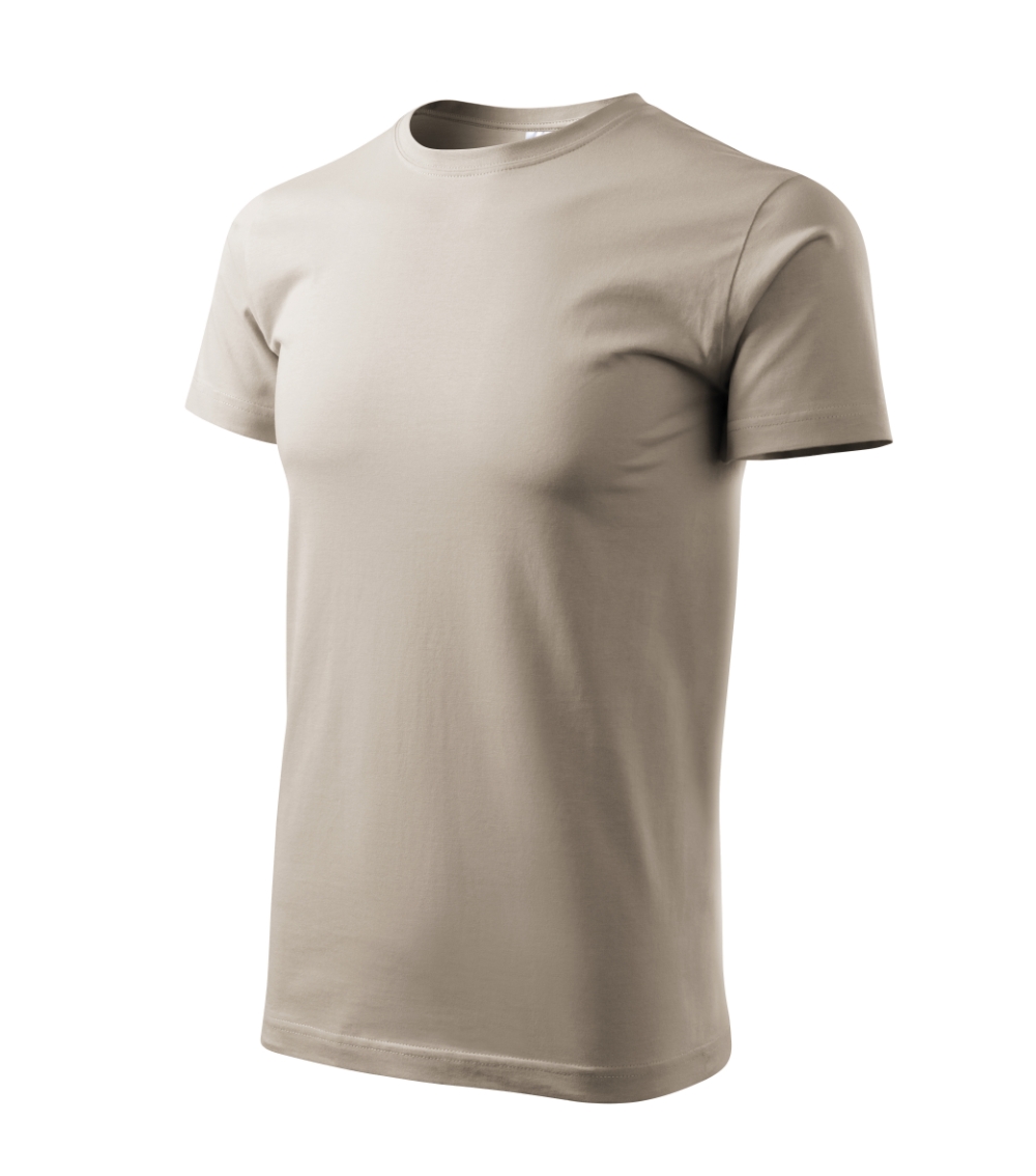 Koszulka męska Basic P020690F lodowo siwy