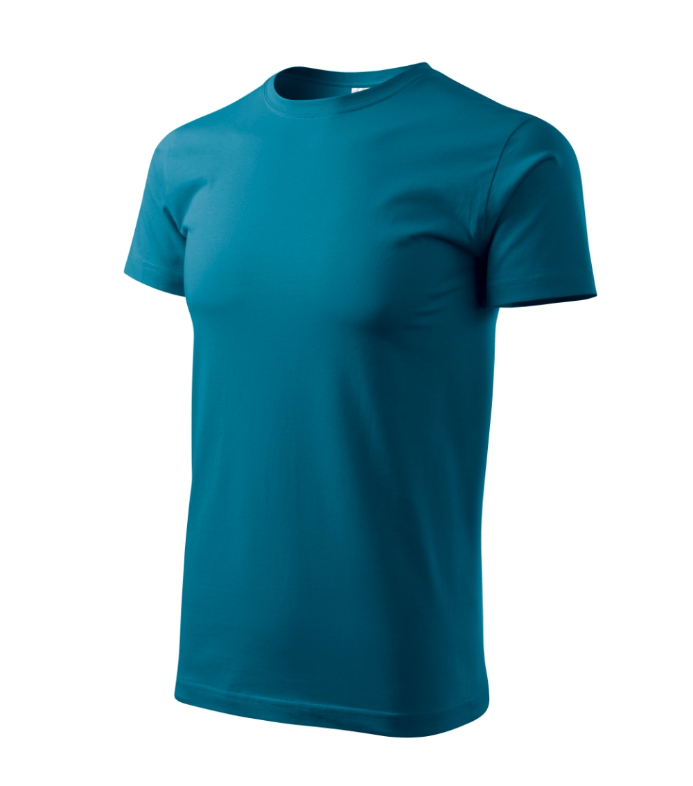 Koszulka męska Basic P020690F petrol blue