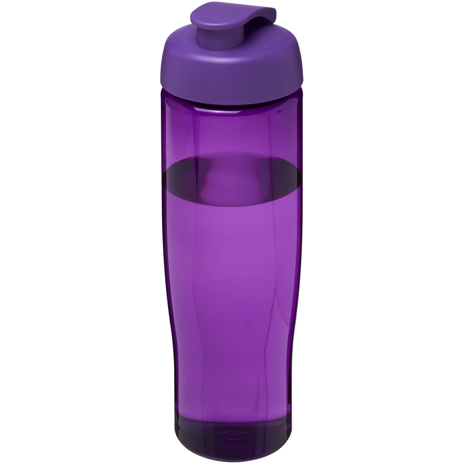 Bidon H2O Tempo® o pojemności 700 ml z wieczkiem zaciskowym P069127C fioletowy