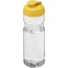 Bidon H2O Base® o pojemności 650 ml z wieczkiem zaciskowym P069202C przezroczysty / żółty