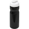 Bidon H2O Base® o pojemności 650 ml z wieczkiem zaciskowym P069202C czarny / biały