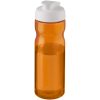 Bidon H2O Base® o pojemności 650 ml z wieczkiem zaciskowym P069202C pomarańczowy / biały