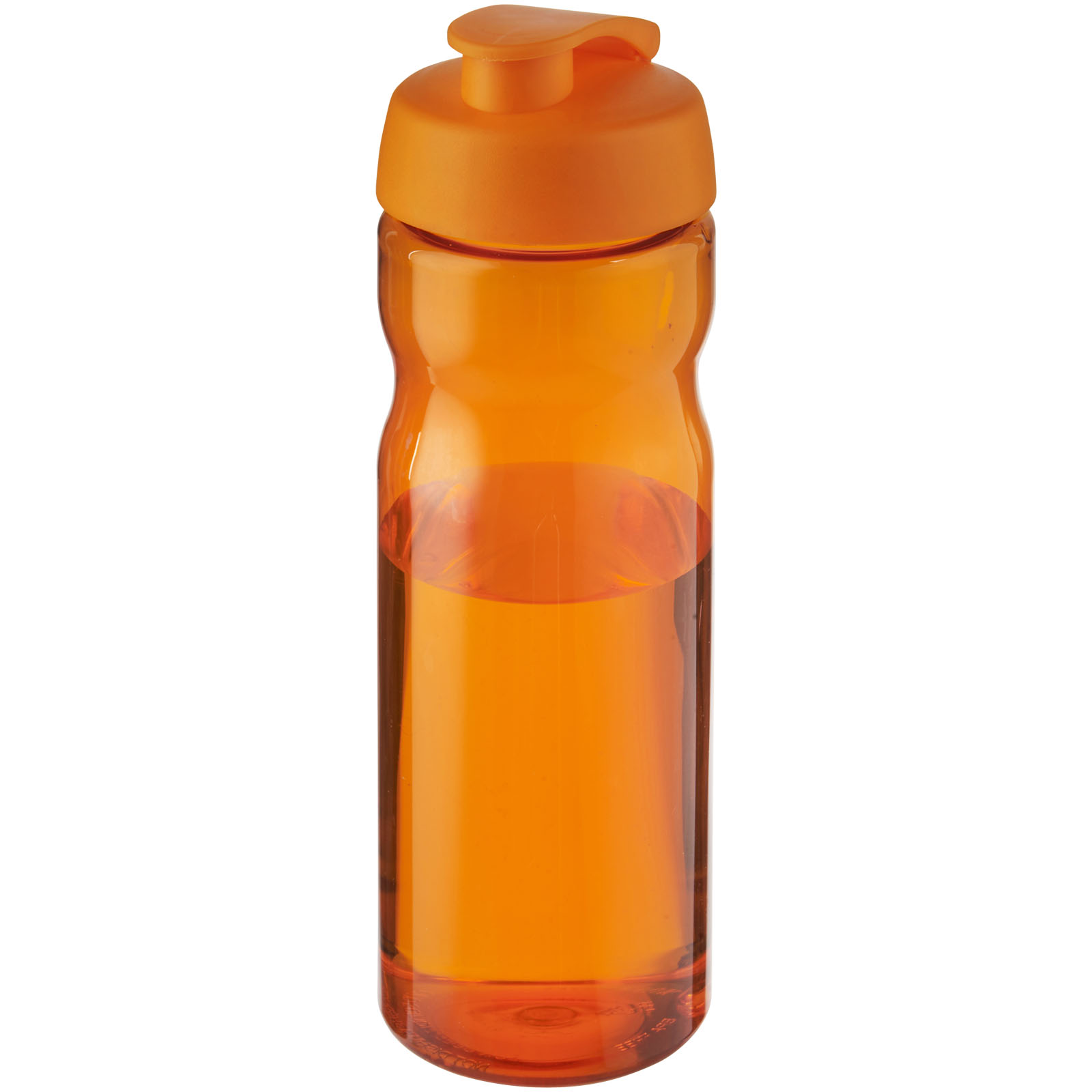 Bidon H2O Base® o pojemności 650 ml z wieczkiem zaciskowym P069202C pomarańczowy