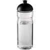 Bidon H2O Base® o pojemności 650 ml z wypukłym wieczkiem P069240C przezroczysty / czarny