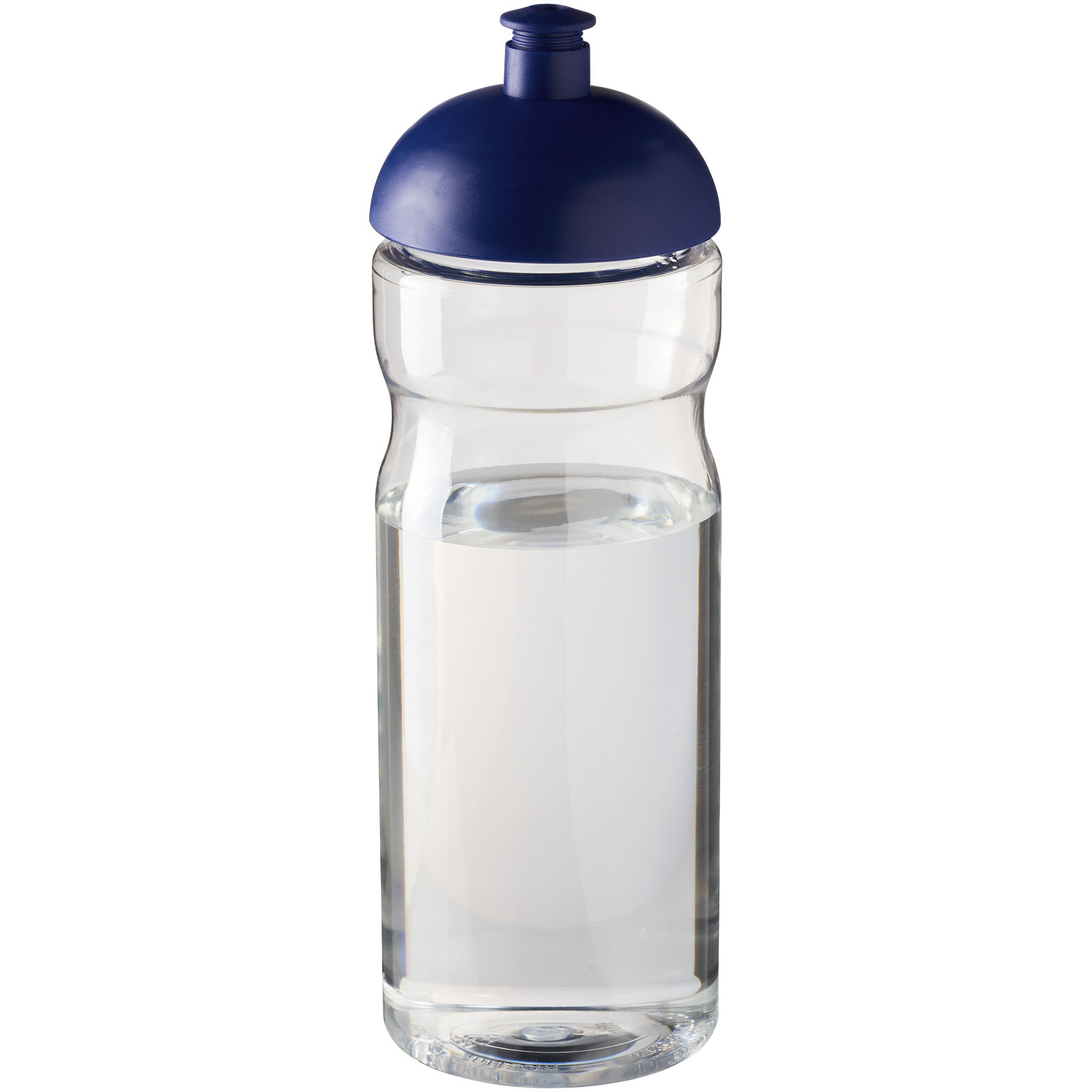 Bidon H2O Base® o pojemności 650 ml z wypukłym wieczkiem P069240C przezroczysty / niebieski