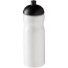 Bidon H2O Base® o pojemności 650 ml z wypukłym wieczkiem P069240C biały / czarny