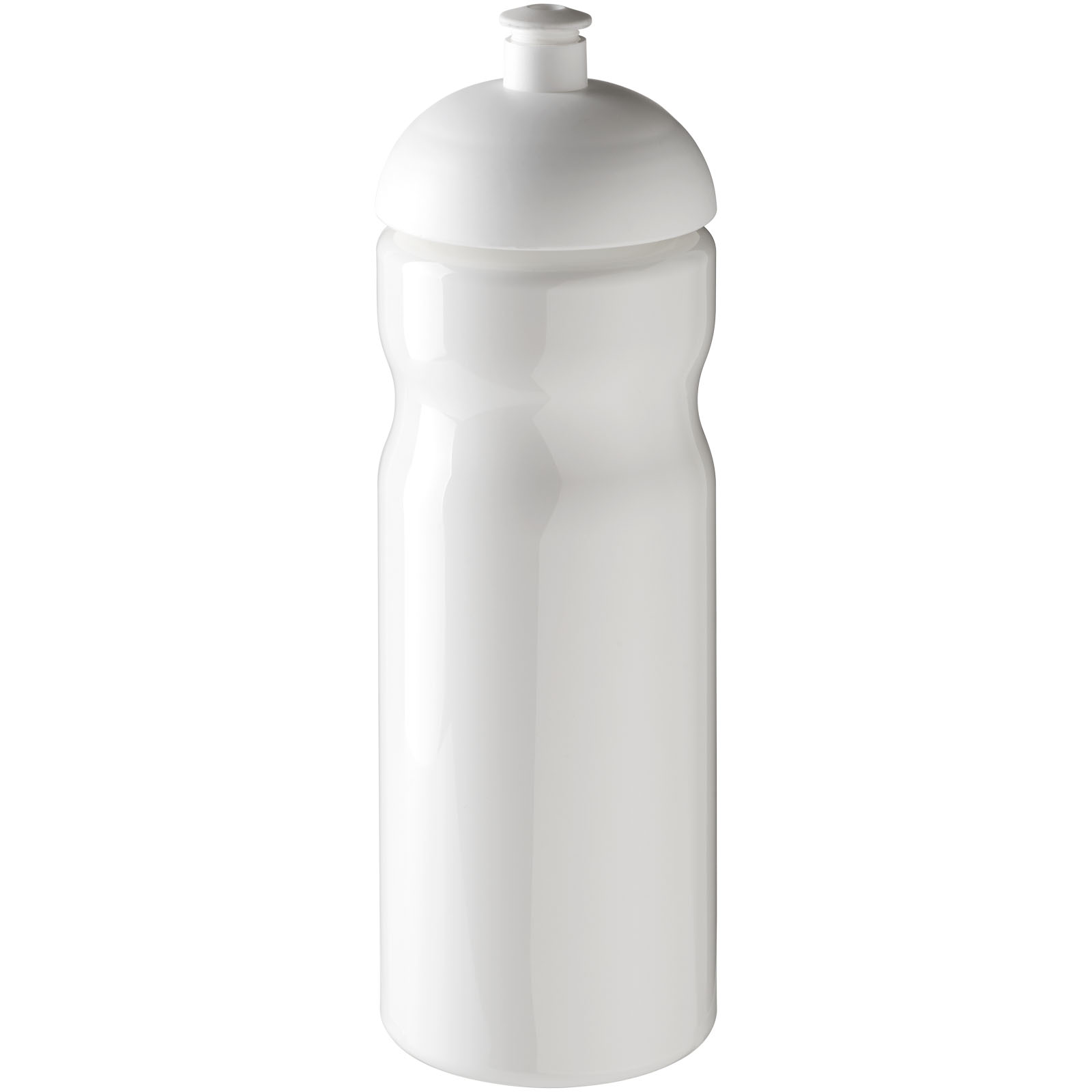 Bidon H2O Base® o pojemności 650 ml z wypukłym wieczkiem P069240C biały