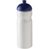 Bidon H2O Base® o pojemności 650 ml z wypukłym wieczkiem P069240C biały / niebieski