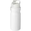 Bidon H2O Base® o pojemności 650 ml z wieczkiem z słomką P069269C biały
