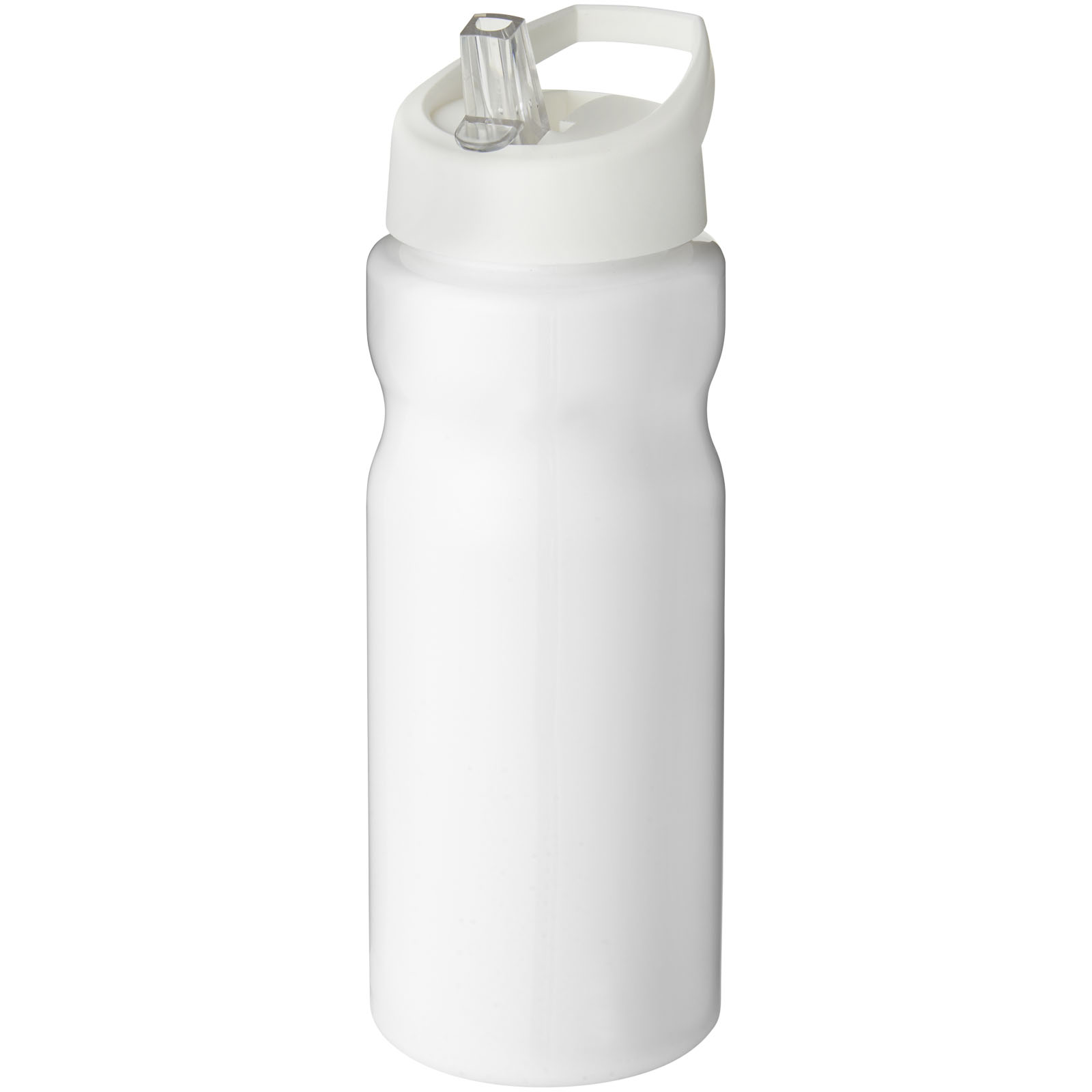 Bidon H2O Base® o pojemności 650 ml z wieczkiem z słomką P069269C biały