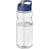 Bidon H2O Base® o pojemności 650 ml z wieczkiem z słomką P069269C przezroczysty / niebieski