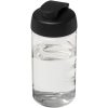 Bidon H2O Bop® o pojemności 500 ml z wieczkiem zaciskowym P069306C przezroczysty / czarny
