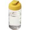 Bidon H2O Bop® o pojemności 500 ml z wieczkiem zaciskowym P069306C przezroczysty / żółty