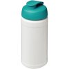 Bidon Baseline® Plus o pojemności 500 ml z wieczkiem zaciskowym P069330C biały / morski