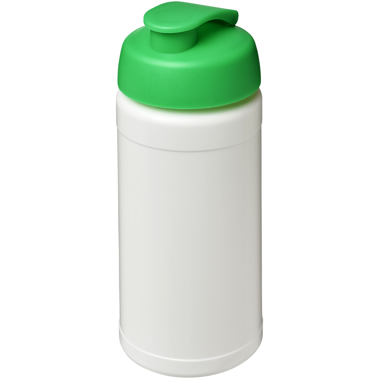 Bidon Baseline® Plus o pojemności 500 ml z wieczkiem zaciskowym P069330C biały / zielony