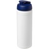 Bidon Baseline® Plus o pojemności 750 ml z wieczkiem zaciskowym P069354C biały / niebieski