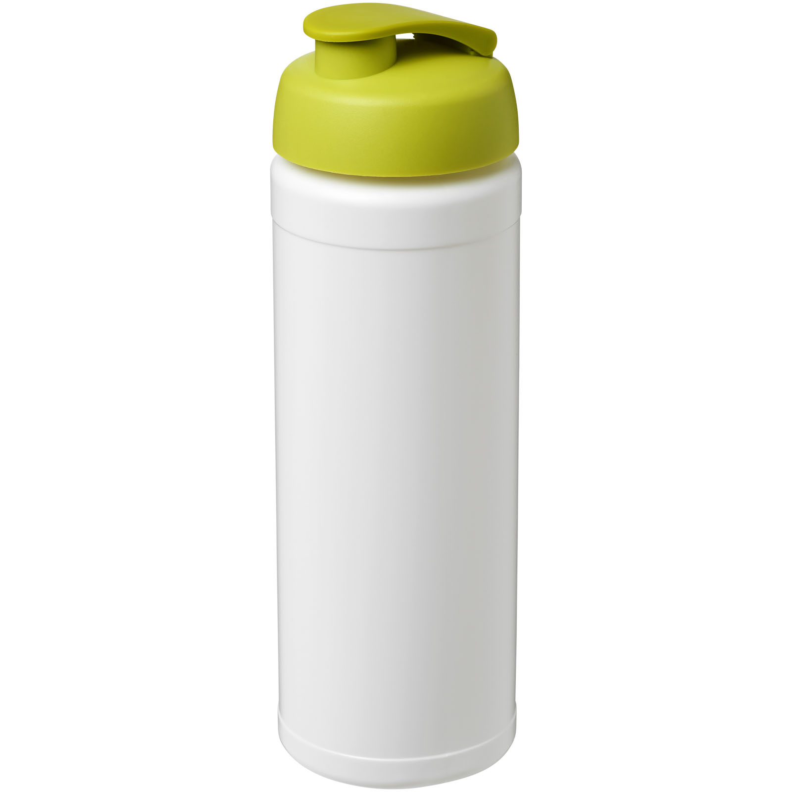 Bidon Baseline® Plus o pojemności 750 ml z wieczkiem zaciskowym P069354C biały / limonka