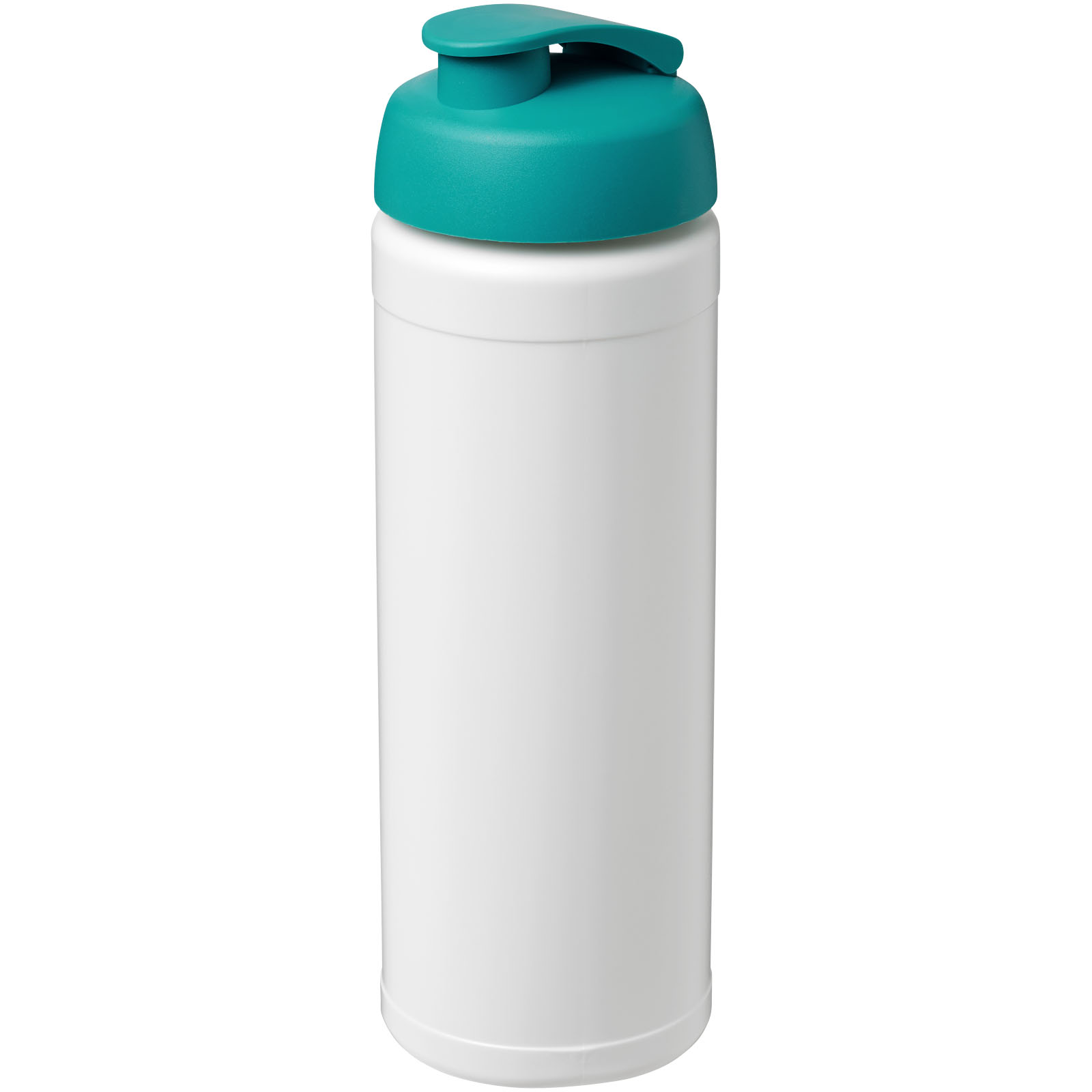 Bidon Baseline® Plus o pojemności 750 ml z wieczkiem zaciskowym P069354C biały / morski