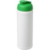 Bidon Baseline® Plus o pojemności 750 ml z wieczkiem zaciskowym P069354C biały / zielony