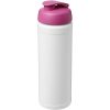 Bidon Baseline® Plus o pojemności 750 ml z wieczkiem zaciskowym P069354C biały / różowy