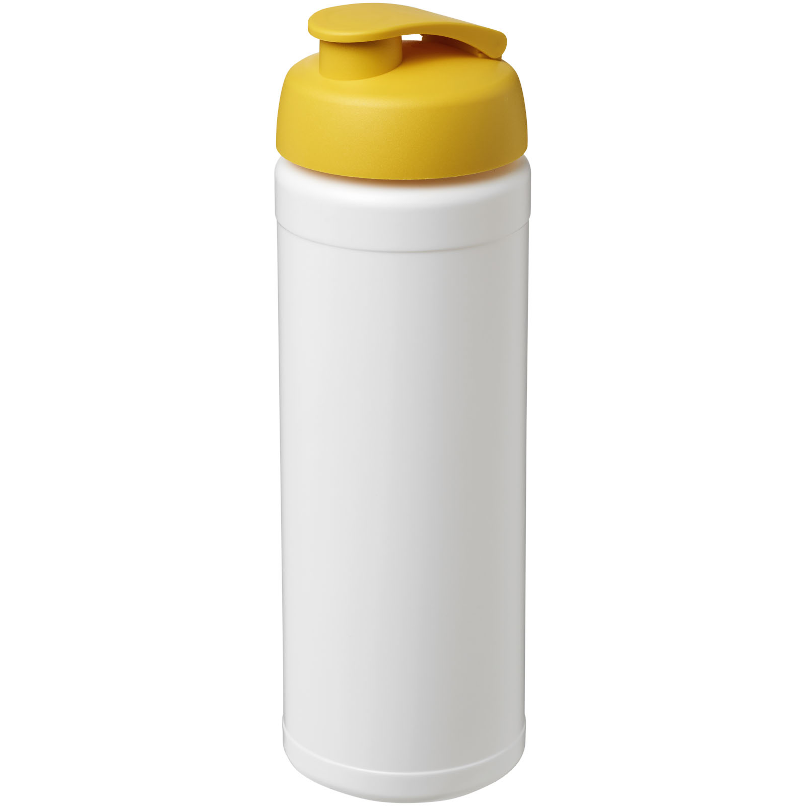 Bidon Baseline® Plus o pojemności 750 ml z wieczkiem zaciskowym P069354C biały / żółty