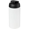 Bidon Baseline® Plus o pojemności 500 ml z wieczkiem zaciskowym i uchwytem P069375C przezroczysty / czarny