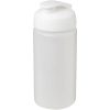 Bidon Baseline® Plus o pojemności 500 ml z wieczkiem zaciskowym i uchwytem P069375C przezroczysty / biały