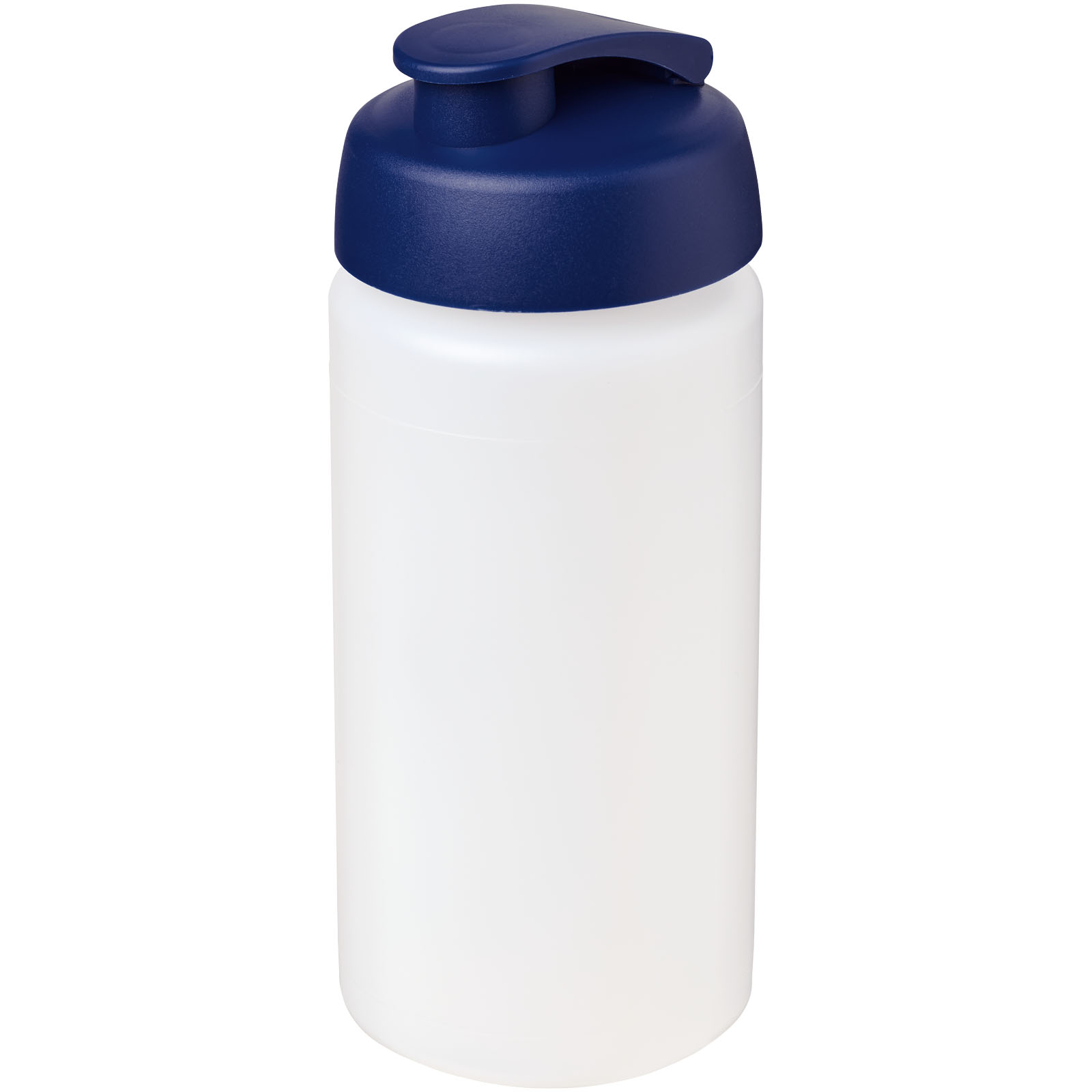 Bidon Baseline® Plus o pojemności 500 ml z wieczkiem zaciskowym i uchwytem P069375C przezroczysty / niebieski