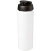 Bidon Baseline® Plus o pojemności 750 ml z wieczkiem zaciskowym i uchwytem P069398C biały / czarny