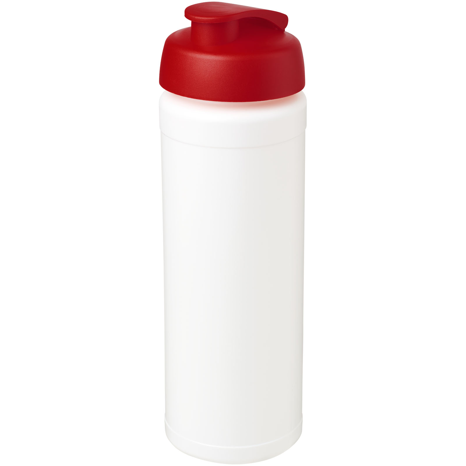 Bidon Baseline® Plus o pojemności 750 ml z wieczkiem zaciskowym i uchwytem P069398C biały / czerwony
