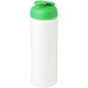 Bidon Baseline® Plus o pojemności 750 ml z wieczkiem zaciskowym i uchwytem P069398C biały / zielony