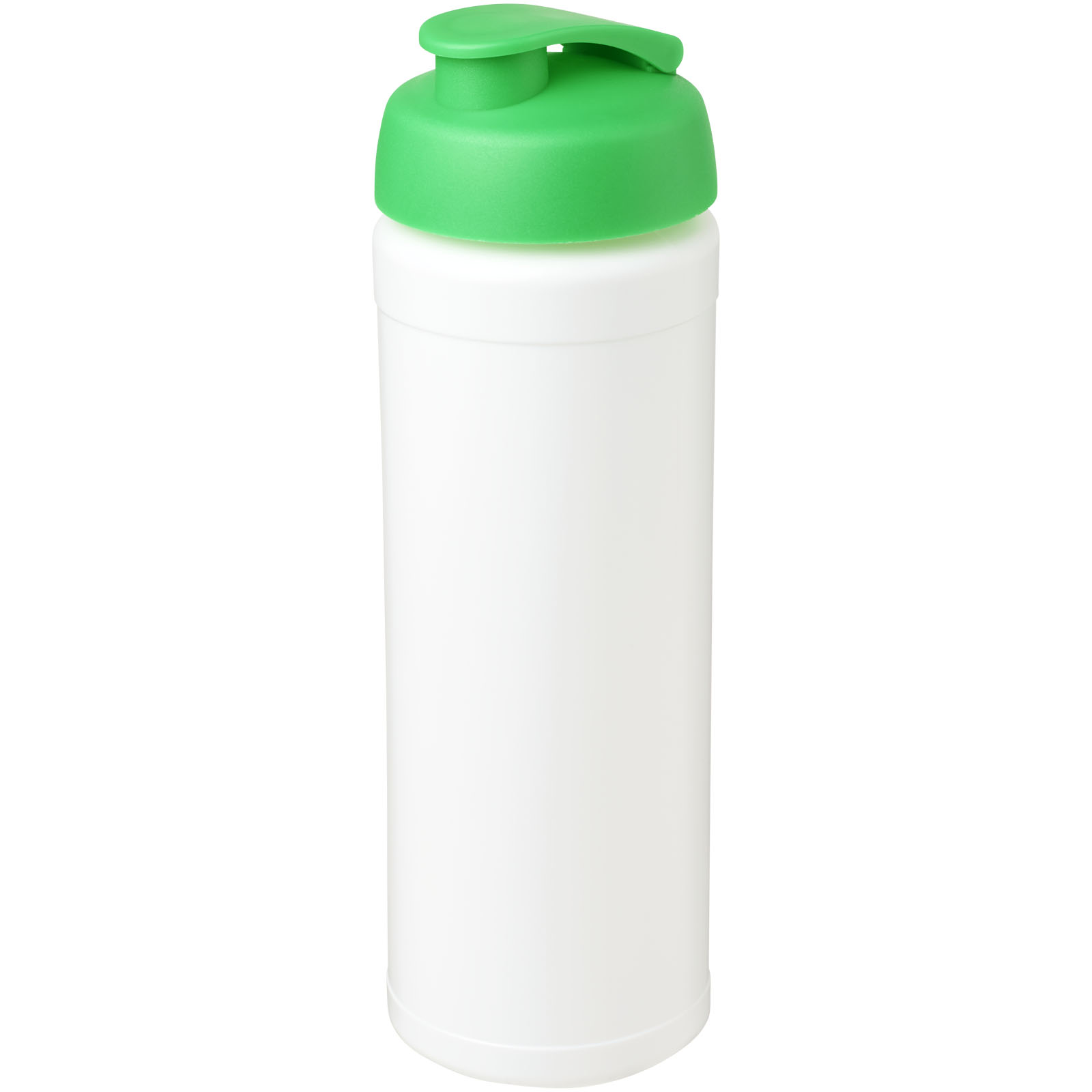 Bidon Baseline® Plus o pojemności 750 ml z wieczkiem zaciskowym i uchwytem P069398C biały / zielony