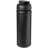 Bidon Baseline® Plus o pojemności 750 ml z wieczkiem zaciskowym i uchwytem P069398C czarny
