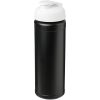 Bidon Baseline® Plus o pojemności 750 ml z wieczkiem zaciskowym i uchwytem P069398C czarny / biały