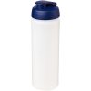Bidon Baseline® Plus o pojemności 750 ml z wieczkiem zaciskowym i uchwytem P069398C przezroczysty / niebieski