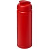 Bidon Baseline® Plus o pojemności 750 ml z wieczkiem zaciskowym i uchwytem P069398C czerwony