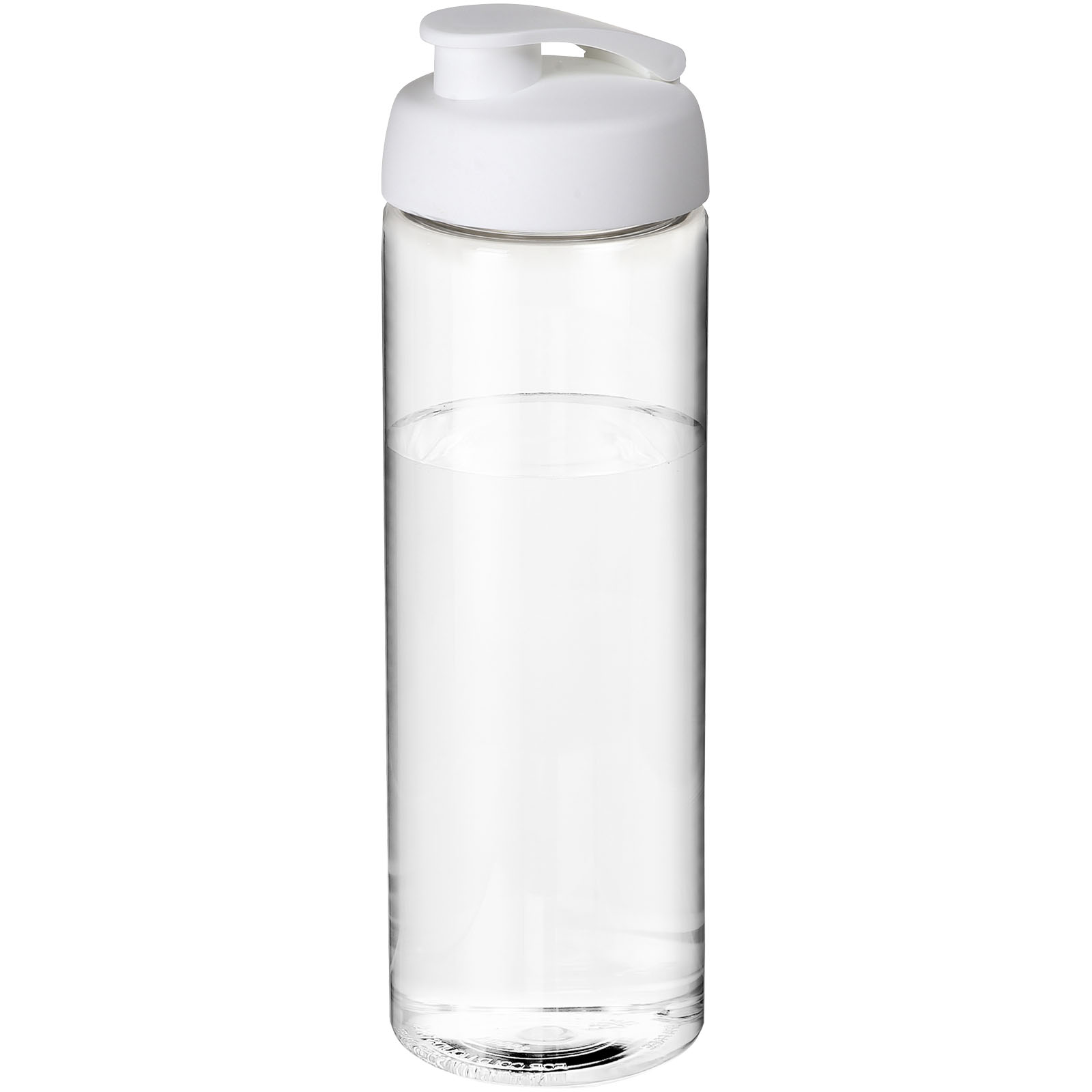 Bidon H2O Vibe o pojemności 850 ml z otwieranym wieczkiem P072562C przezroczysty / biały