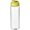 Bidon H2O Vibe o pojemności 850 ml z otwieranym wieczkiem P072562C przezroczysty / limonka