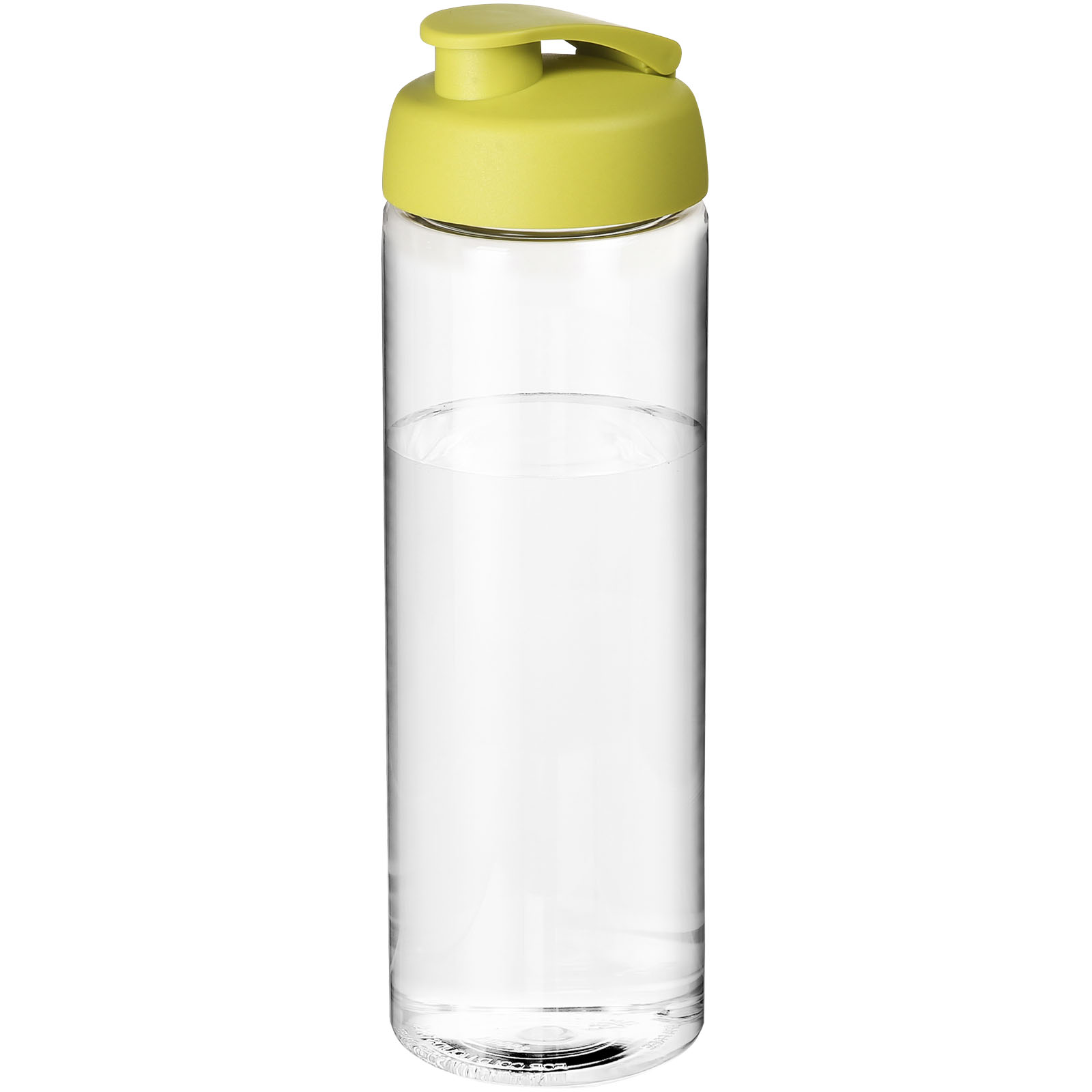 Bidon H2O Vibe o pojemności 850 ml z otwieranym wieczkiem P072562C przezroczysty / limonka