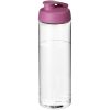 Bidon H2O Vibe o pojemności 850 ml z otwieranym wieczkiem P072562C przezroczysty / różowy