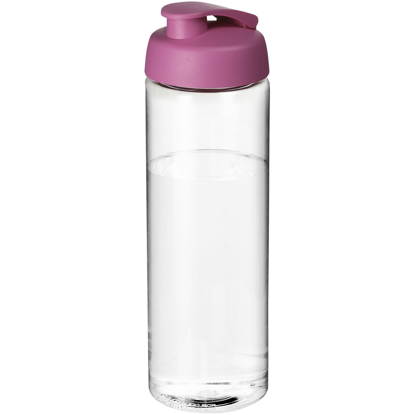 Bidon H2O Vibe o pojemności 850 ml z otwieranym wieczkiem P072562C przezroczysty / różowy